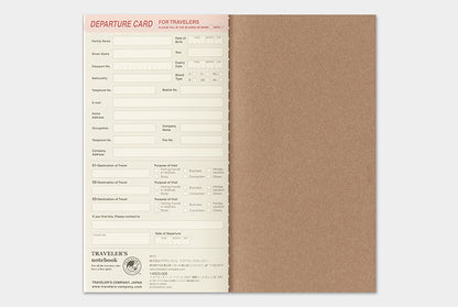 Traveler's Notebook 2027 Weekly Vertical Refill Regular Size