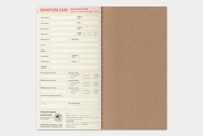 Traveler's Notebook 2027 Weekly Vertical Refill Regular Size