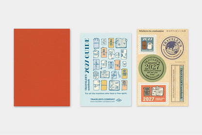 Traveler's Notebook 2027 Monthly Refill Passport Size