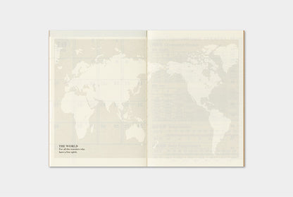 Traveler's Notebook 2027 Monthly Refill Passport Size