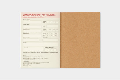 Traveler's Notebook 2027 Monthly Refill Passport Size