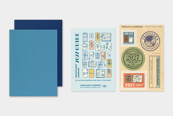 Traveler's Notebook 2027 Weekly Refill Passport Size