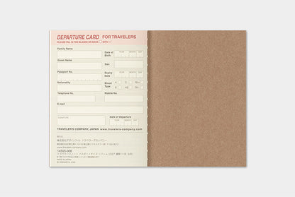 Traveler's Notebook 2027 Weekly Refill Passport Size