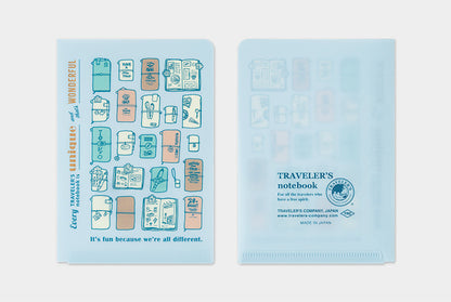 Traveler's Notebook 2027 Clear Folder Passport Size