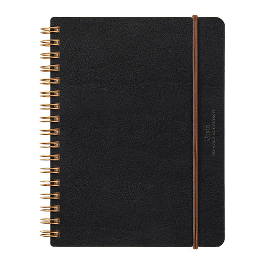 Midori World Meister Grain Notebook B6 Black