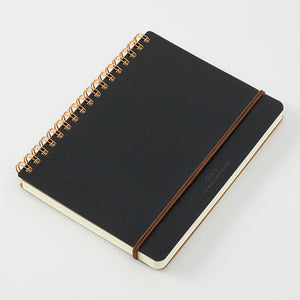 Midori World Meister Grain Notebook B6 Black