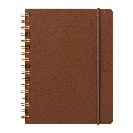 Midori World Meister Grain Notebook B6 Brown