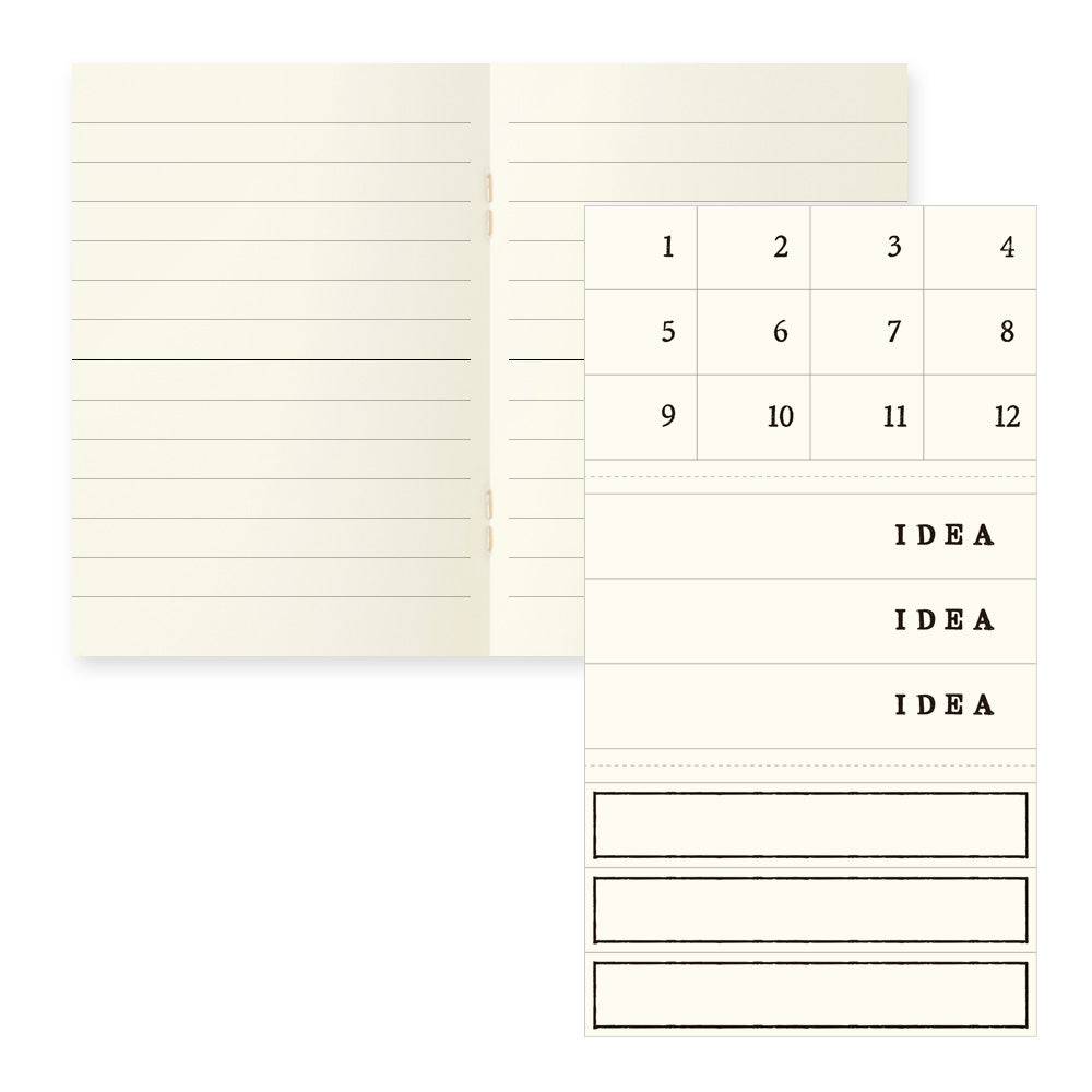 Midori MD Notebook Light 3-pack A7