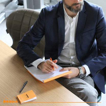 Rhodia Notepad N°18 A4 Dotted Orange