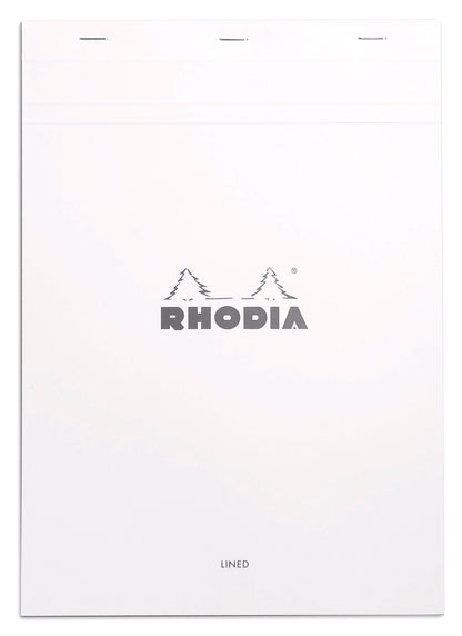 Rhodia Pad No18 A4 Lined White