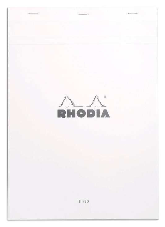 Rhodia Pad No18 A4 Lined White
