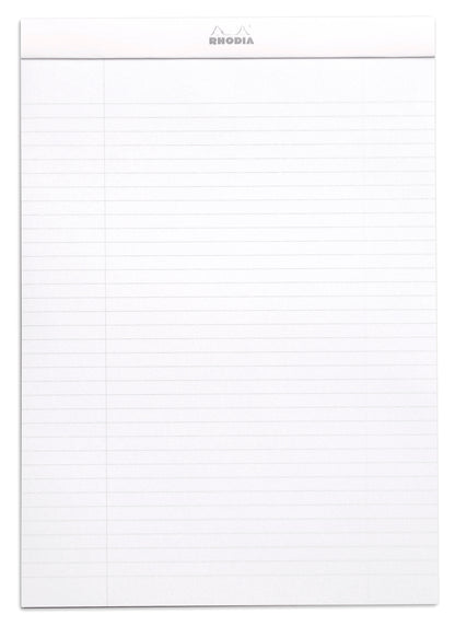 Rhodia Pad No18 A4 Lined White