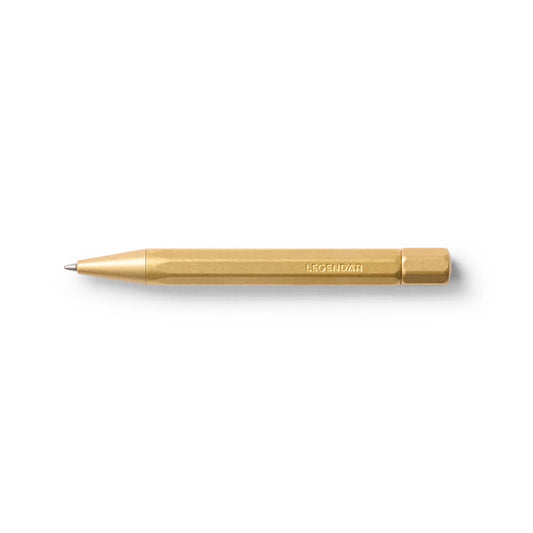 Legendär TWYST Brass Ballpoint Pen Short