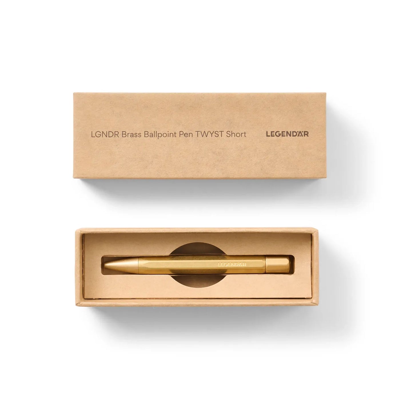 Legendär TWYST Brass Ballpoint Pen Short