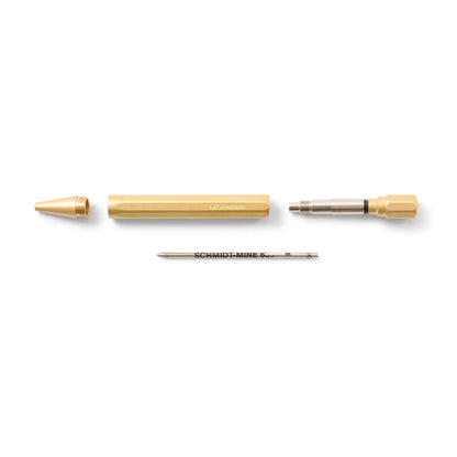 Legendär TWYST Brass Ballpoint Pen Short