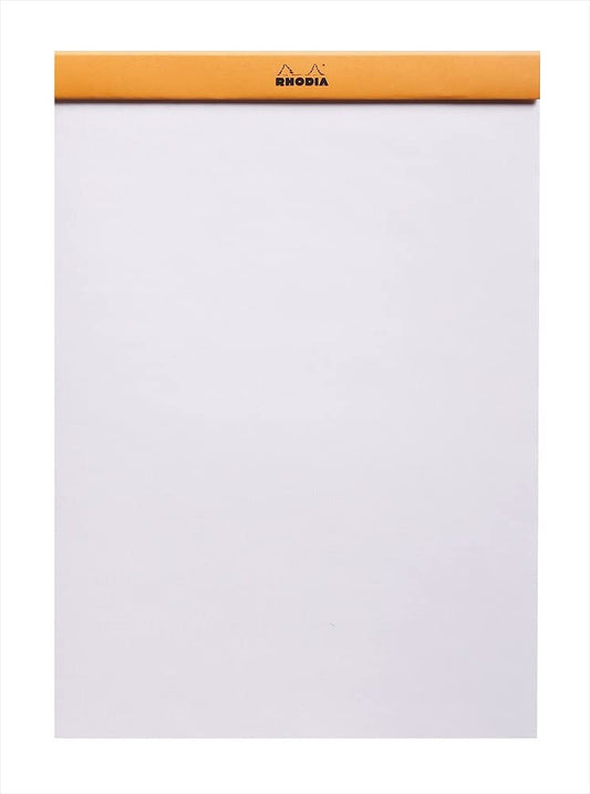 Rhodia Pad No18 A4 Blank Orange
