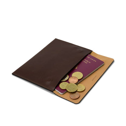 Legendär TRYP Mini Leather Briefcase Mokka