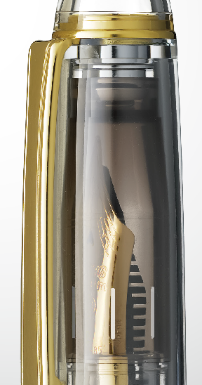 Platinum Century 3776 Fountain Pen Demonstrator Prism Crystal LE 14K M