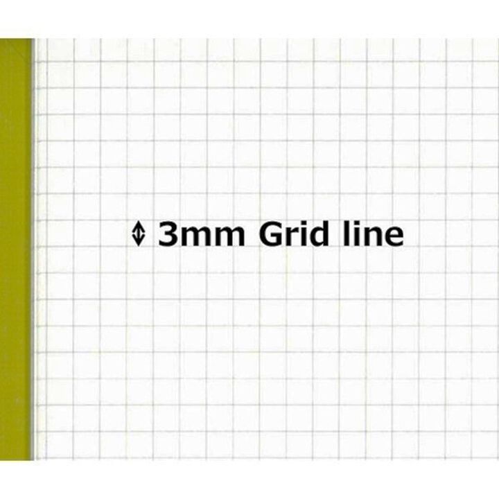 Kokuyo Sketch Book 3mm grid, Outer dimensions / 95 × 165 × 6mm