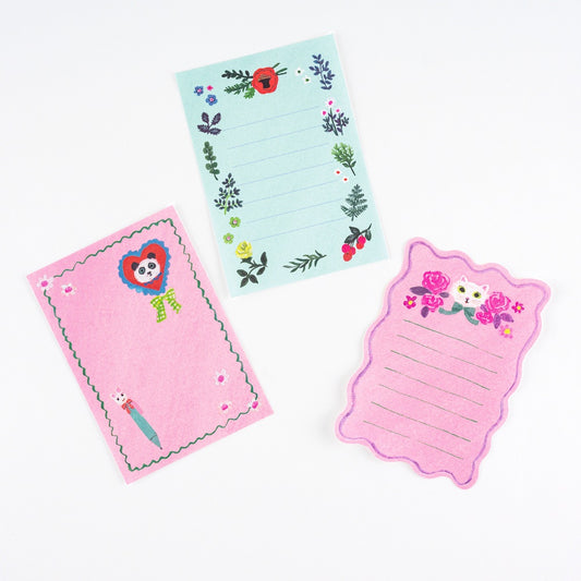 Hobonichi Accessories Yumi Kitagishi: White Cat’s Mini Letter Set