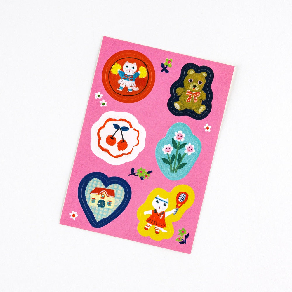 Hobonichi Accessories Yumi Kitagishi: White Cat’s Mini Letter Set