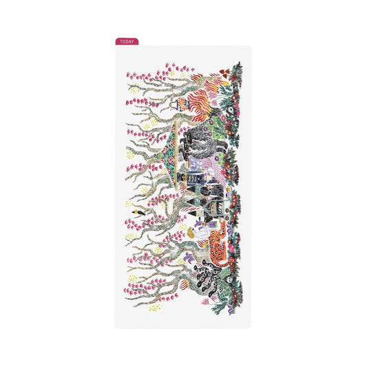 Hobonichi Accessories iyo okumi: Hobonichi Pencil Board for Weeks (Happy Tea Time - Group Party)