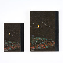 Load image into Gallery viewer, Hobonichi Accessories Hiroko Kubota: Hobonichi Graph Notebook (A5) - Another night of falling star sparklers
