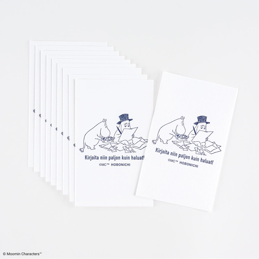 Hobonichi x Moomin Ink-Absorbing Paper - Moomin