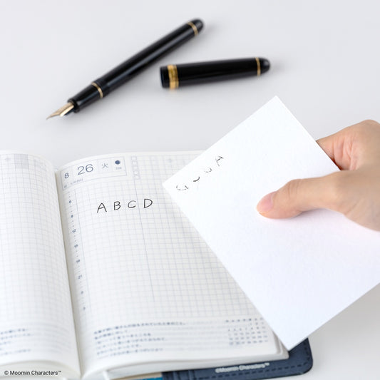 Hobonichi x Moomin Ink-Absorbing Paper - Moomin