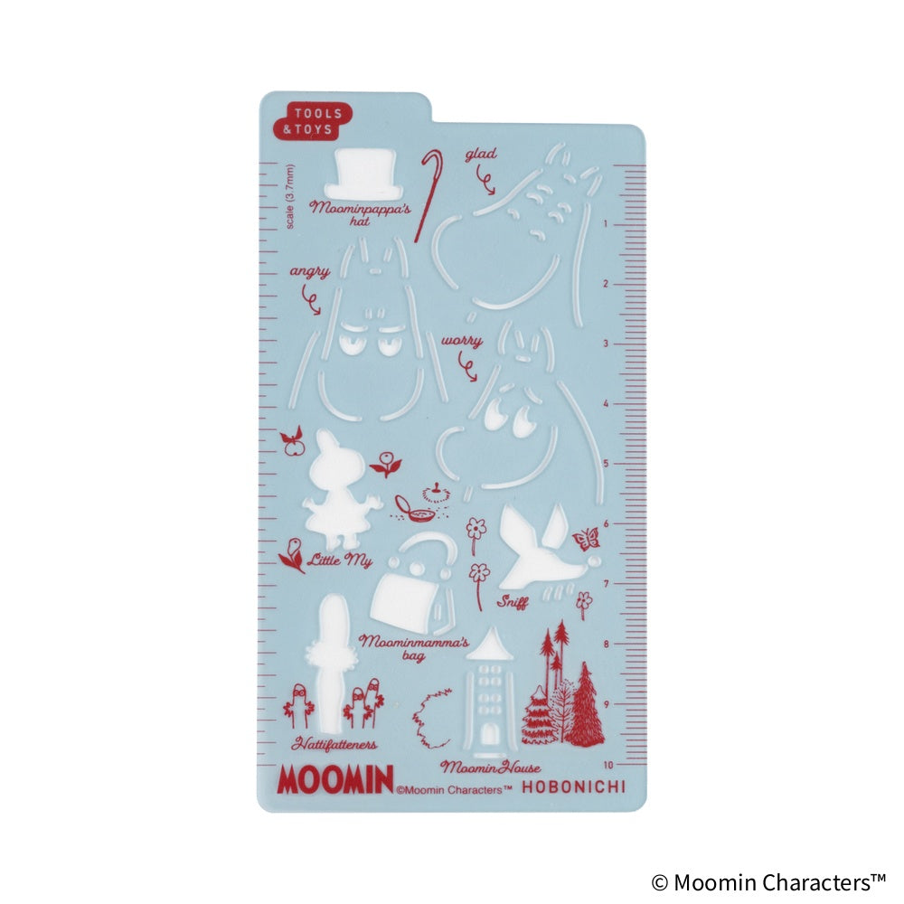 Hobonichi x Moomin: Stencil - Moomin