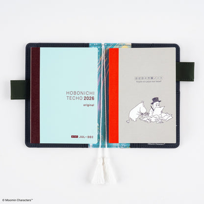 Hobonichi x Moomin Grid Notebook (A6) - Moomin