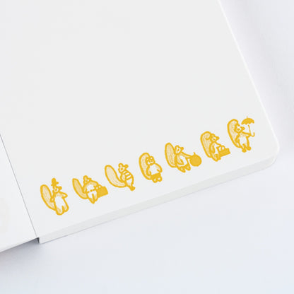 Hobonichi Accessories 100%ORANGE: Hobonichi Paper(s) - Squirrel Appears