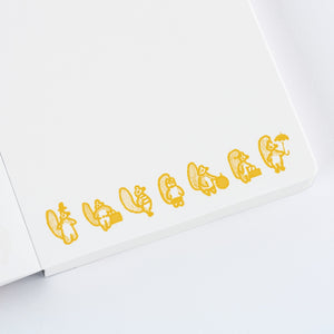 Hobonichi Accessories 100%ORANGE: Hobonichi Paper(s) - Squirrel Appears