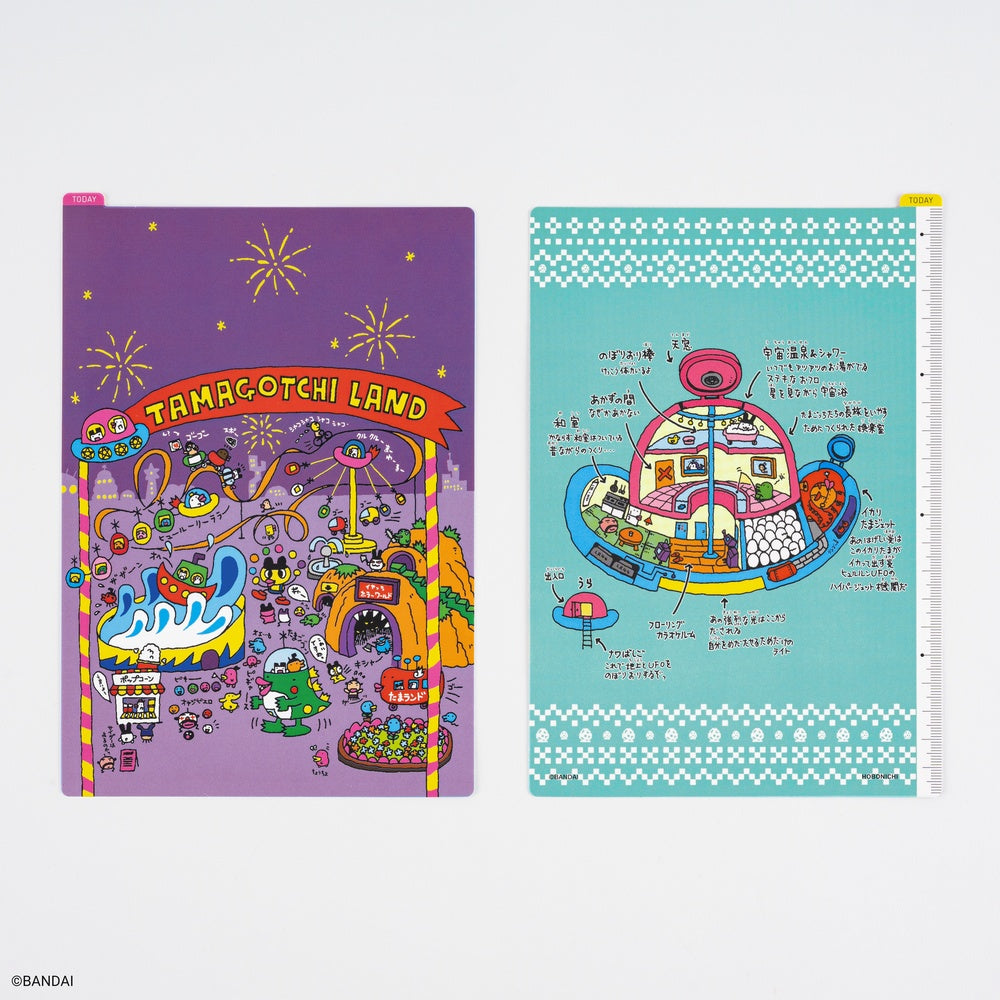 Hobonichi Tamagotchi: Pencil Board A5 (Tamagotchi Land)