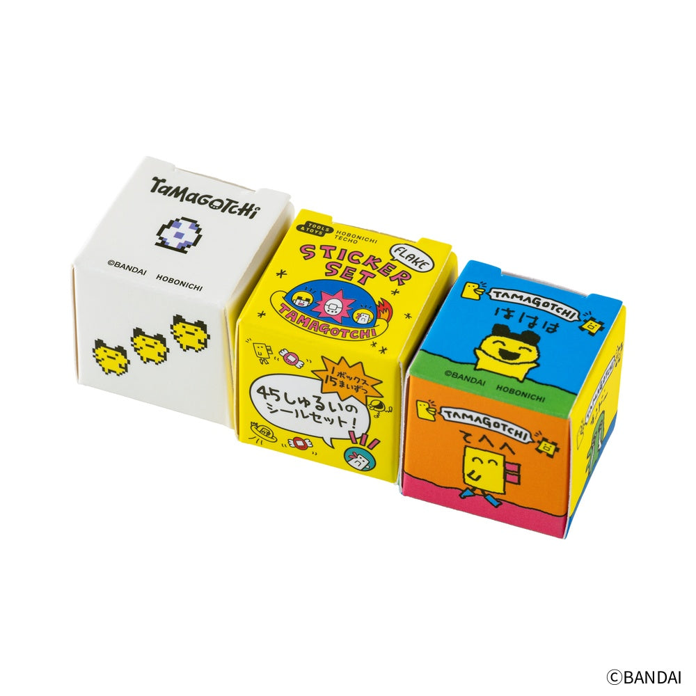 Hobonichi Accessories Tamagotchi: Flake Stickers (Set of 3 Boxes)