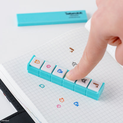 Hobonichi x Kodomo no Kao: Pochitto6 Push-Button Stamp (Tamagotchi)