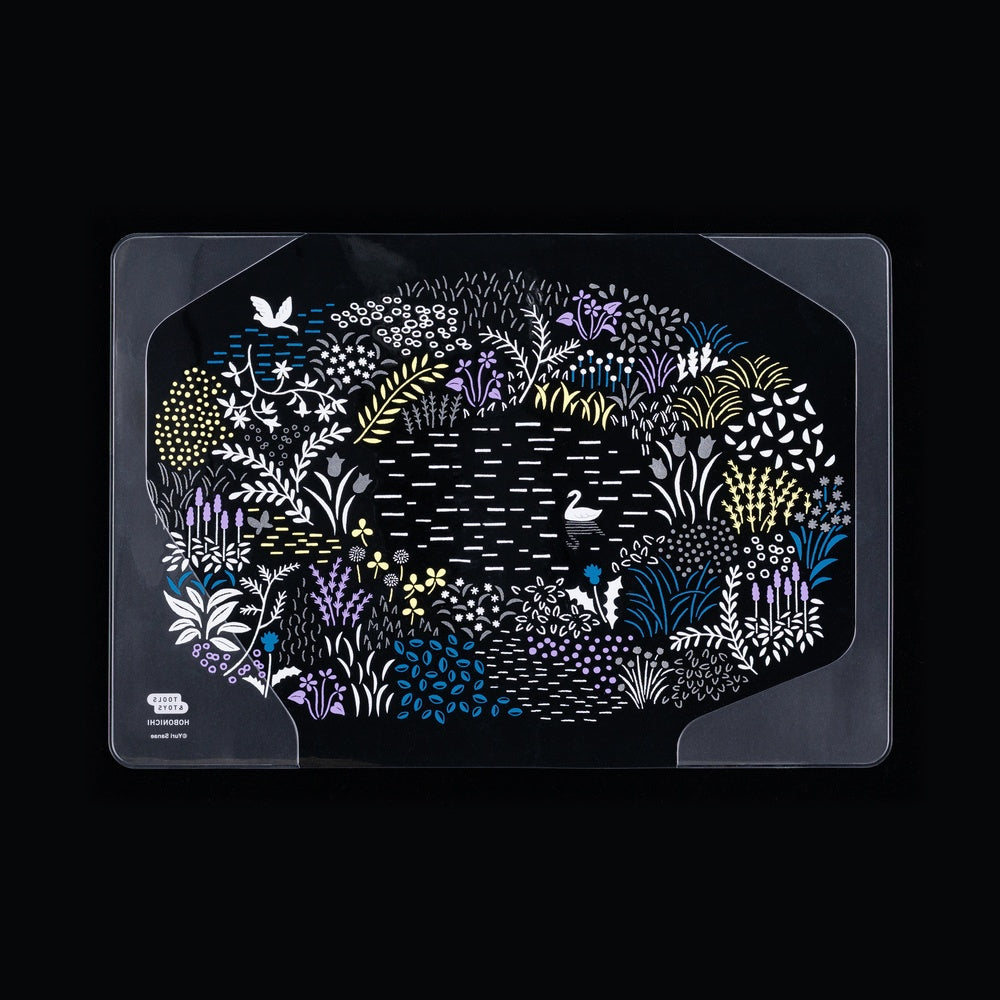 Hobonichi Accessories Yuri Sanae: Cover on Cover for A5 Size (Forest Lake)