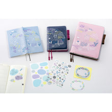 Load image into Gallery viewer, Hobonichi Accessories Yuri Sanae: See-Through Sticky Notes (Forest Lake)
