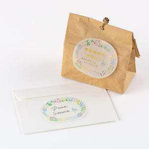 Hobonichi Accessories Yuri Sanae: See-Through Sticky Notes (Forest Lake)