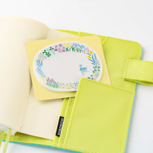 Load image into Gallery viewer, Hobonichi Accessories Yuri Sanae: See-Through Sticky Notes (Forest Lake)
