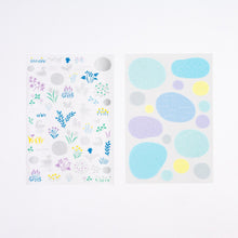 Load image into Gallery viewer, Hobonichi Accessories Yuri Sanae: Layering Stickers (Forest Lake)
