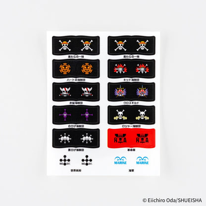 Hobonichi x ONE PIECE magazine: Pirate Flag Index Stickers