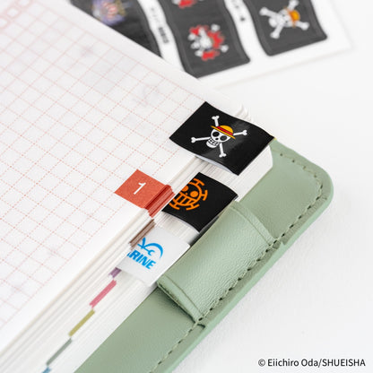 Hobonichi x ONE PIECE magazine: Pirate Flag Index Stickers