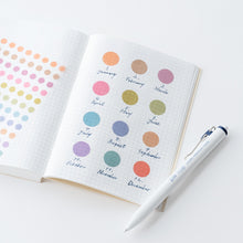 Load image into Gallery viewer, Hobonichi Accessories TSUKI no IRO: Stickers Transparent Dot  (15mm)

