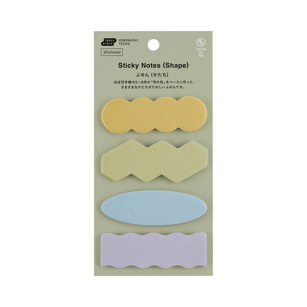 Hobonichi Accessories TSUKI no IRO: Sticky Notes (Shape)