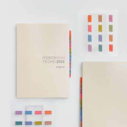 Hobonichi Accessories TSUKI no IRO: Index Stickers