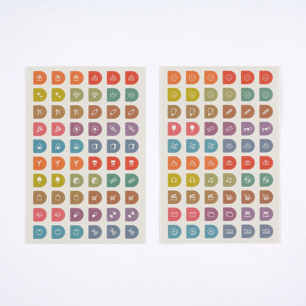Hobonichi Accessories TSUKI no IRO: Sticker Set (Schedule)