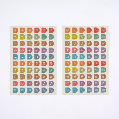 Hobonichi Accessories TSUKI no IRO: Sticker Set (Schedule)