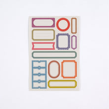 Load image into Gallery viewer, Hobonichi Accessories TSUKI no IRO: Sticker Set (Schedule)
