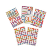 Load image into Gallery viewer, Hobonichi Accessories TSUKI no IRO: Sticker Set (Schedule)
